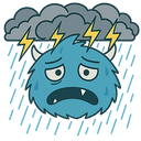 Heavy thunderstorm
